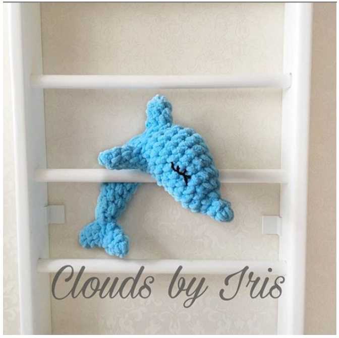 МК подушка Дельфин (clouds_by_iris)