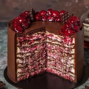Медовик Пьяная вишня (Маруся Манько)