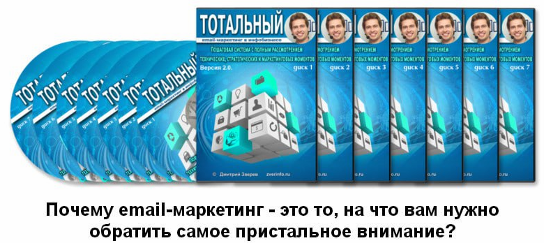 Тотальный email-маркетинг 2.0  тотально обо всём. Пакет Голд (Дмитрий Зверев)