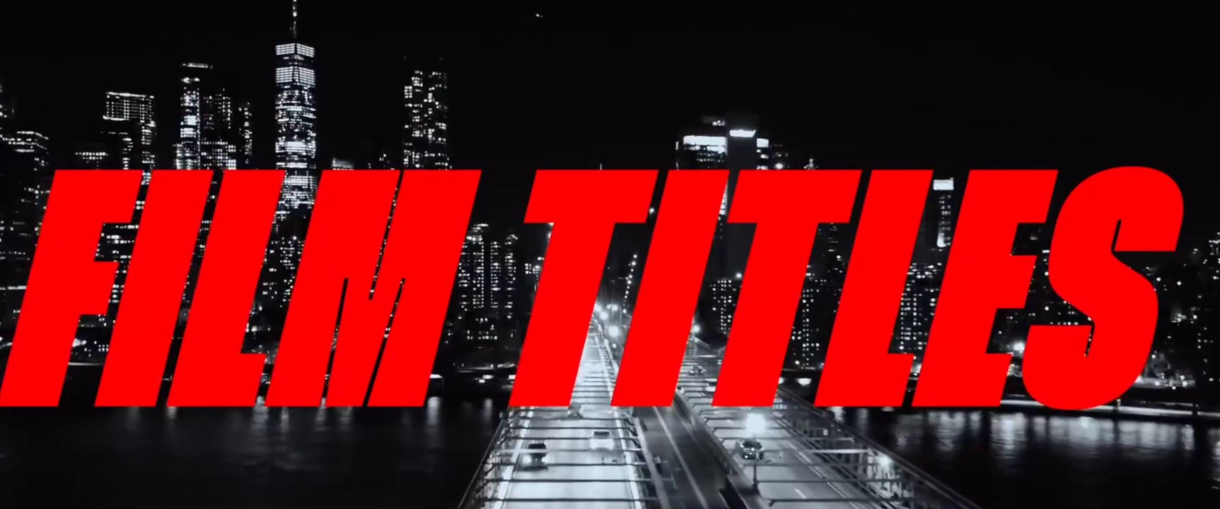 Эффекты Film Titles, 2023 (AcidBite)