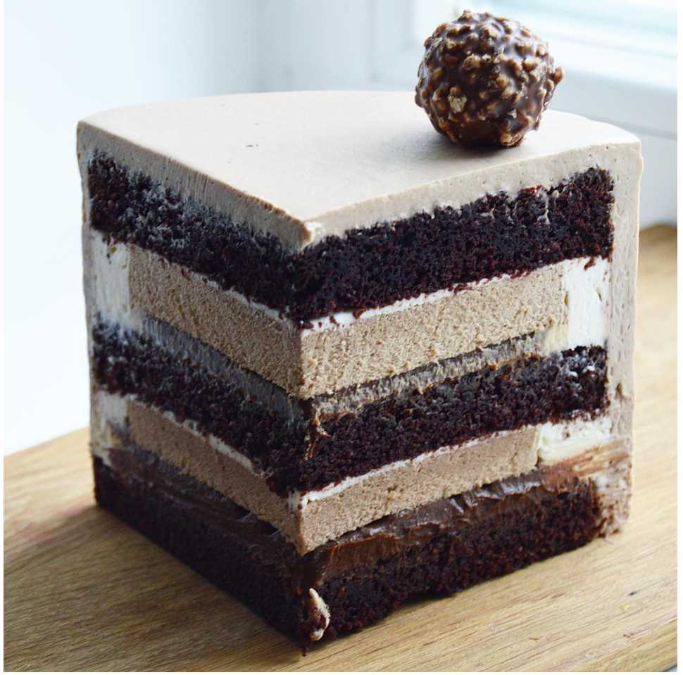 Технологическая карта Торт Шоколадный латте (selfsweets_spb)